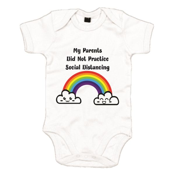 social distancing baby grow