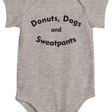 Dogs & Donuts (Baby Grow)